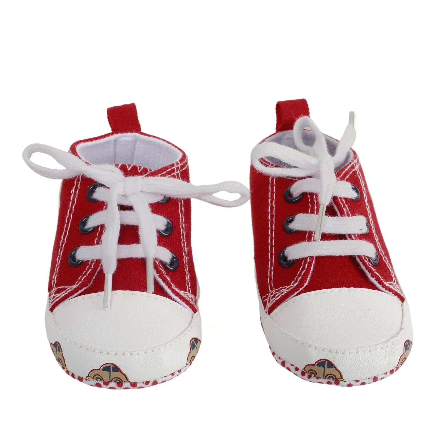 Baby Moo Car Red Sneakers