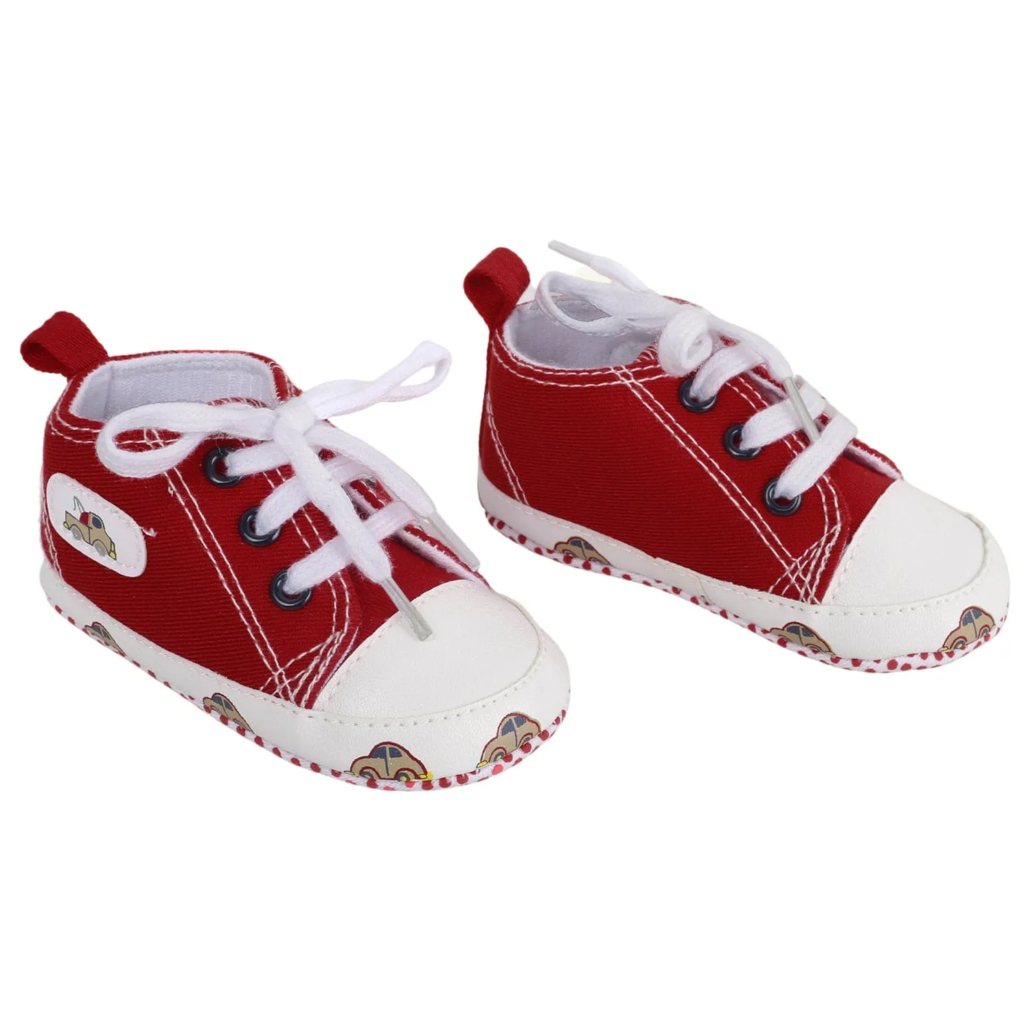 Baby Moo Car Red Sneakers