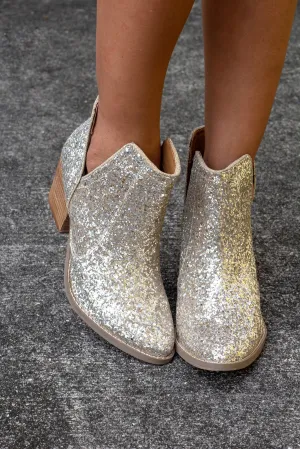 Fiera Gold Booties