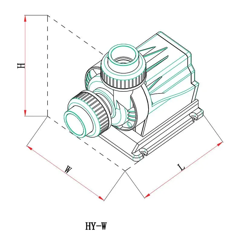 HY-3000 Water Blaster Pump - Reef Octopus