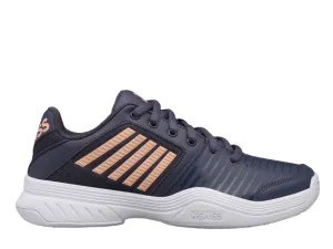 K-Swiss Court Express HB Ladies Tennis Shoe (Greystone/Peach)