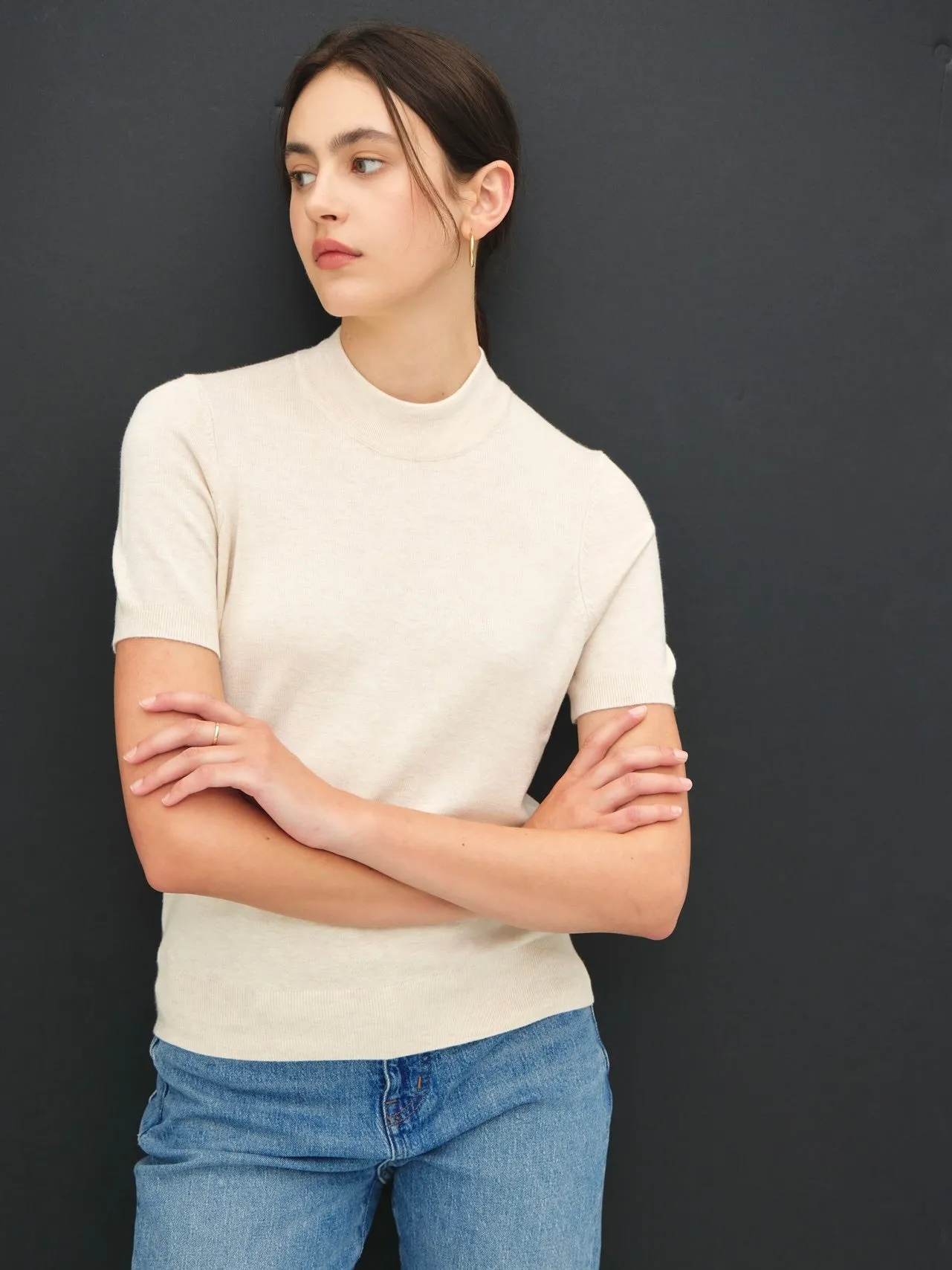 Kelly Mock Neck Sweater