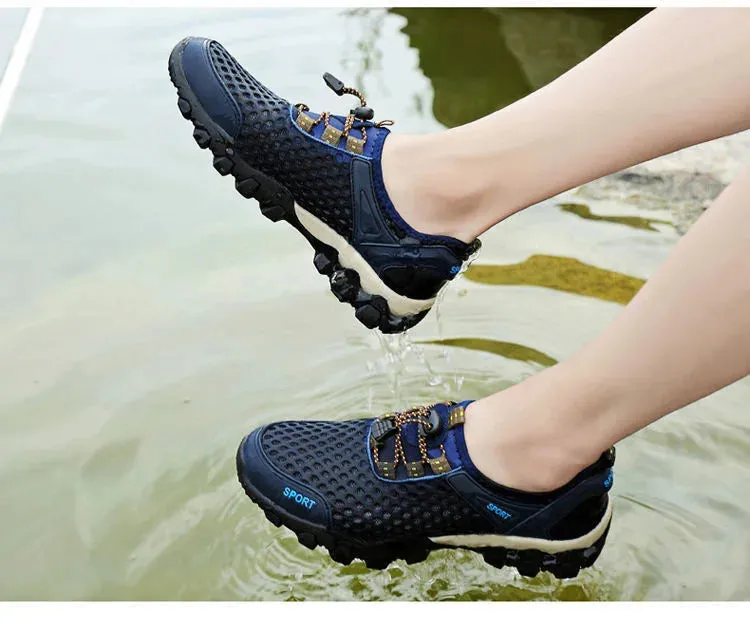 Men's and Women's Mesh Outdoor Hiking Shoes