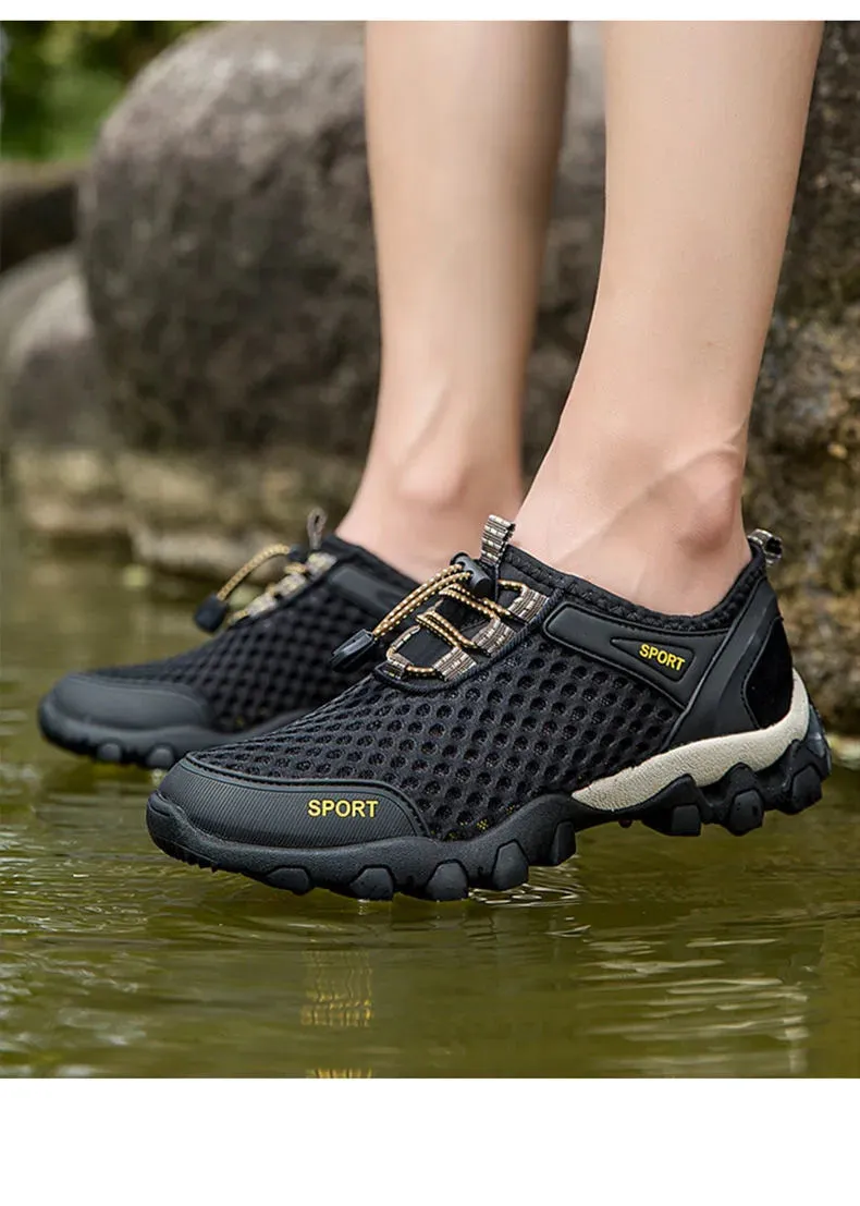 Men's and Women's Mesh Outdoor Hiking Shoes