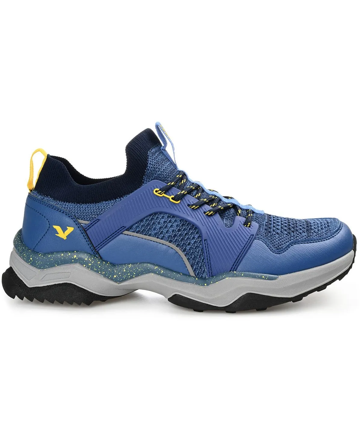 Men's Yosemite Trail Territory Waterproof Knit Sneakers, Blue