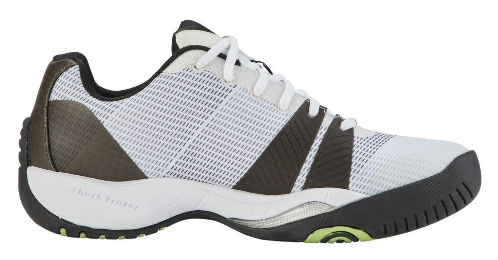 PRINCE T22.5 MEN'S WHITE/BLACK/GREEN