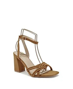 Raya Block Heels - Camel