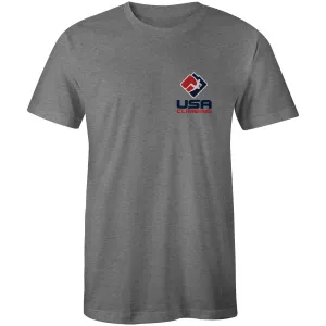 USA Climbing Logo Badge Tee - Men's