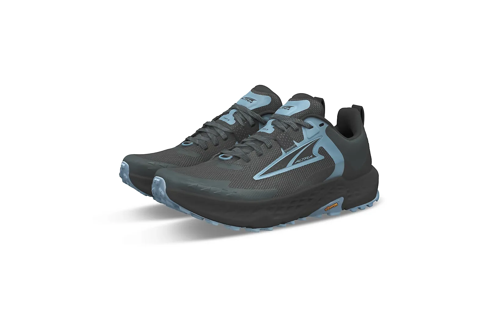 WOMEN'S ALTRA TIMP 5 TRAIL AL0A85P60201 COLOR:  BLACK GRAY