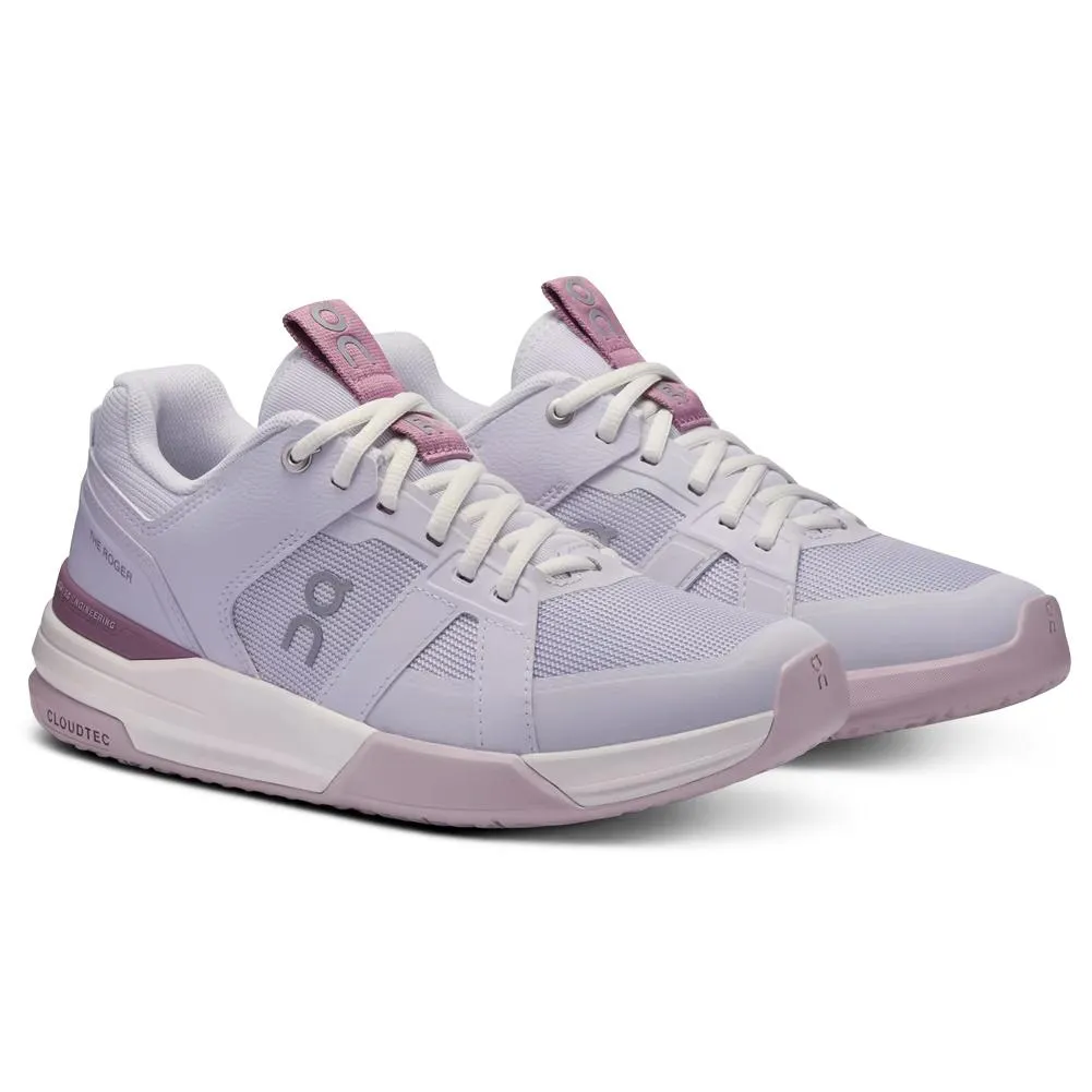 Women`s THE ROGER Clubhouse Pro Tennis Shoes Lavender and Fade